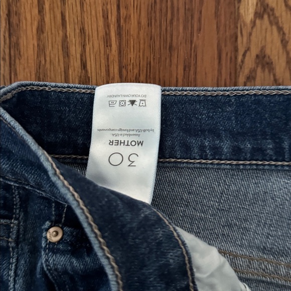 MOTHER Denim tripper ankle fray nature touch base - Picture 4 of 6